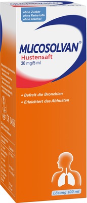 MUCOSOLVAN Hustensaft 100 ml Lösung zum Einnehmen