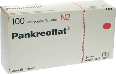 Pankreoflat 100 St Überzogene Tabletten