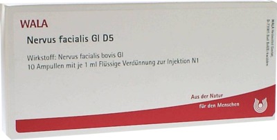 WALA Nervus facialis Gl D5 Ampullen 10X1 ml Ampullen