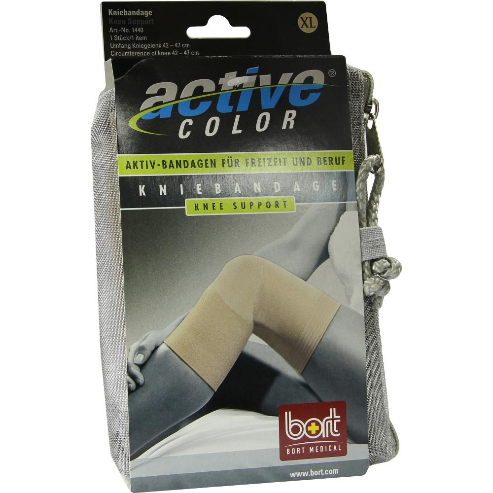 BORT ActiveColor Kniebandage x-large haut 1 St Bandage