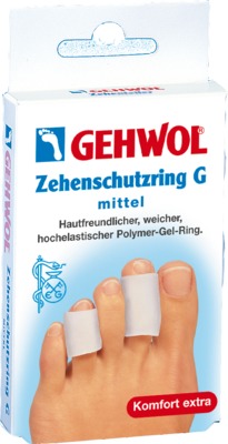 GEHWOL Polymer Gel Zehenschutzring G mittel 2 St