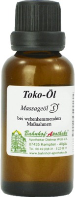 Toko-Öl Massageöl 30 ml Öl