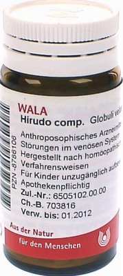 WALA Hirudo comp. Globuli 20 g Globuli
