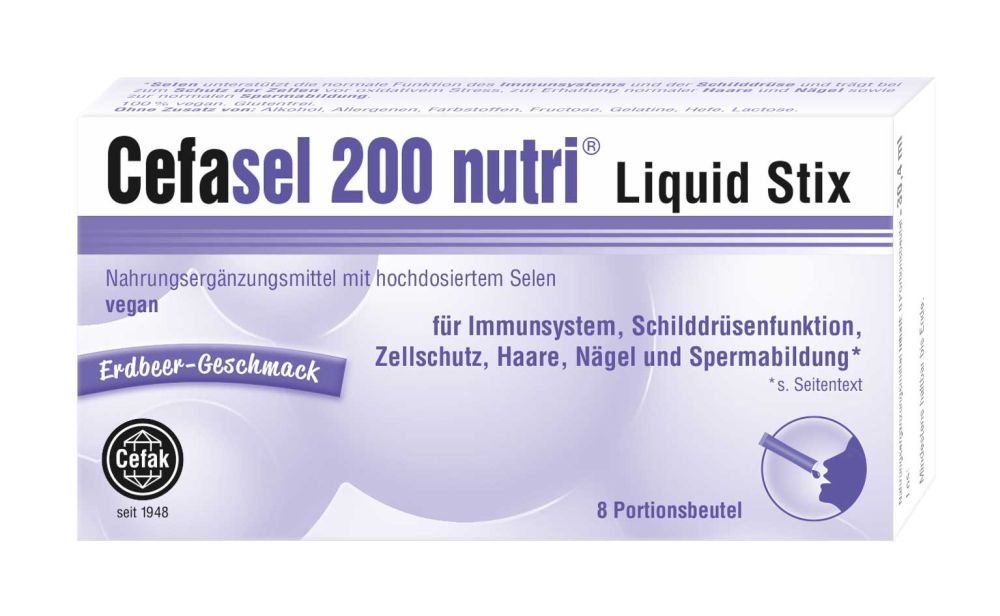 Cefasel 200 nutri Liquid Stix 8 St Flüssigkeit zum Einnehmen