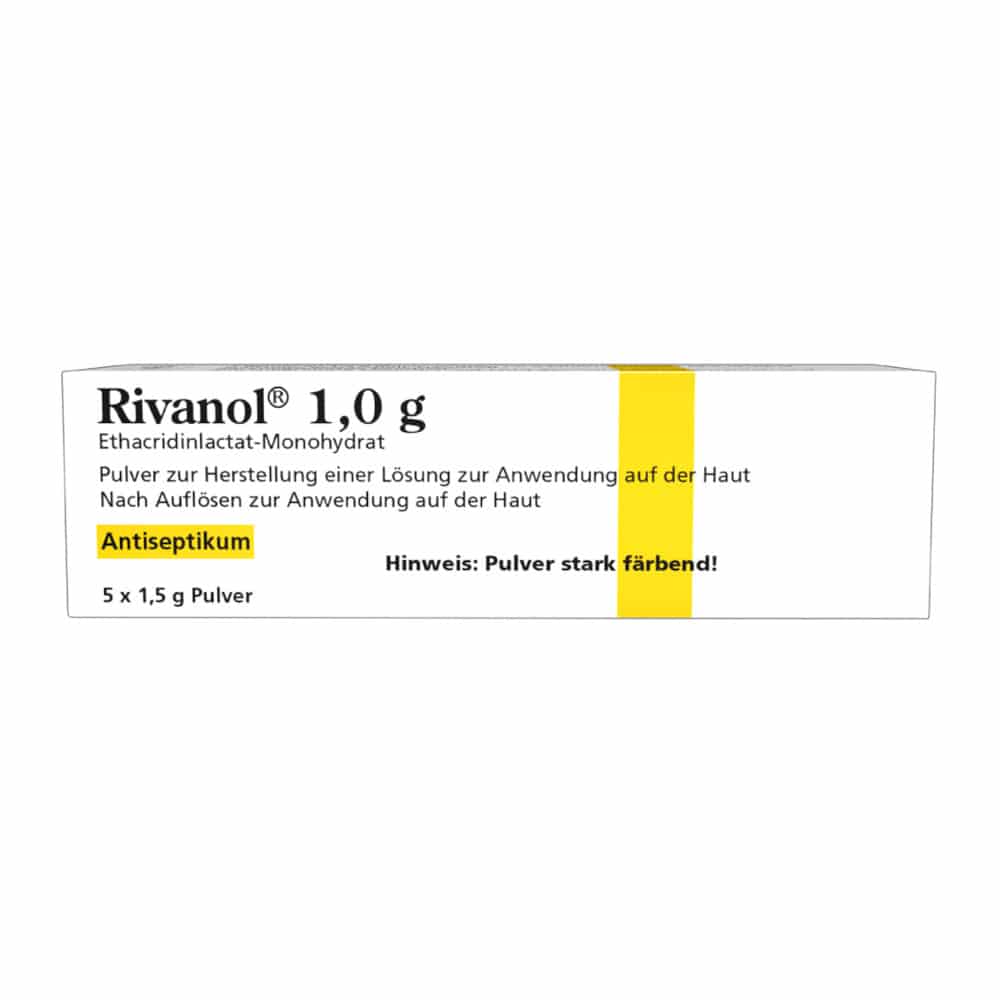 Rivanol 1,0g 5 St Pulver