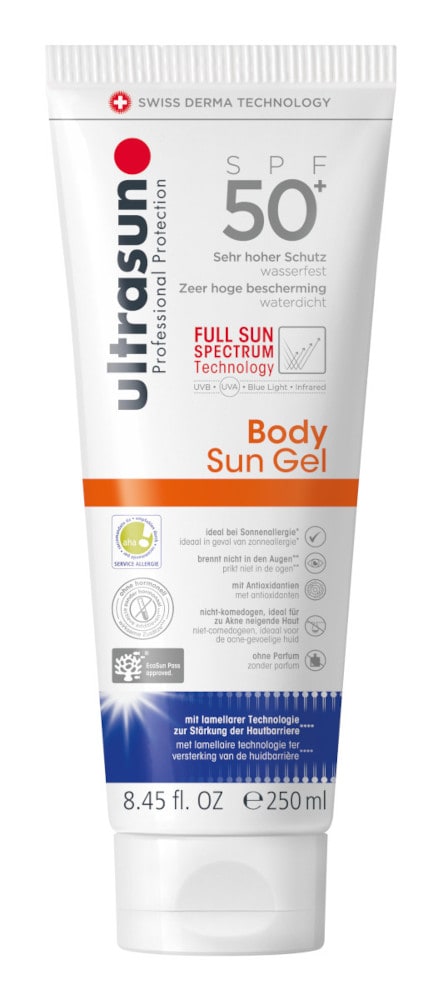 ultrasun Body Sun Gel SPF 50+ 250 ml Gel