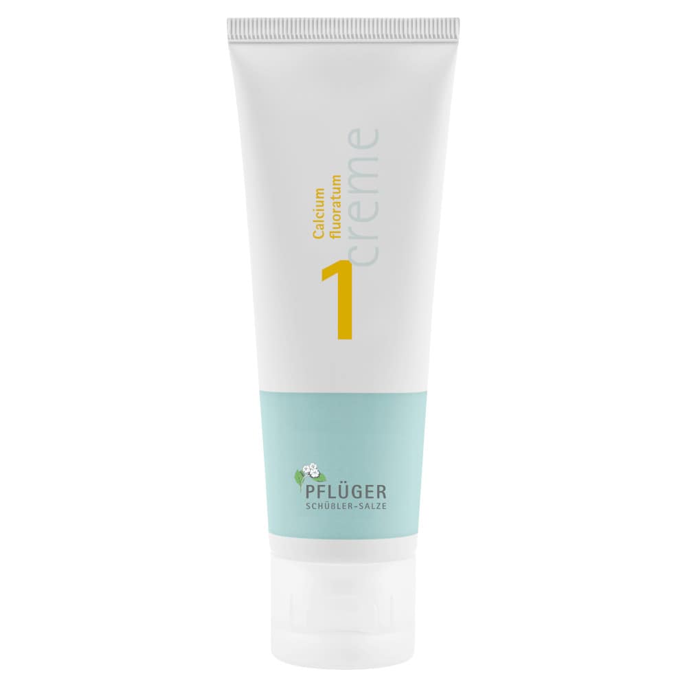 Schüßler-Salz Nr. 1 Calcium fluoratum D4 75 g Creme