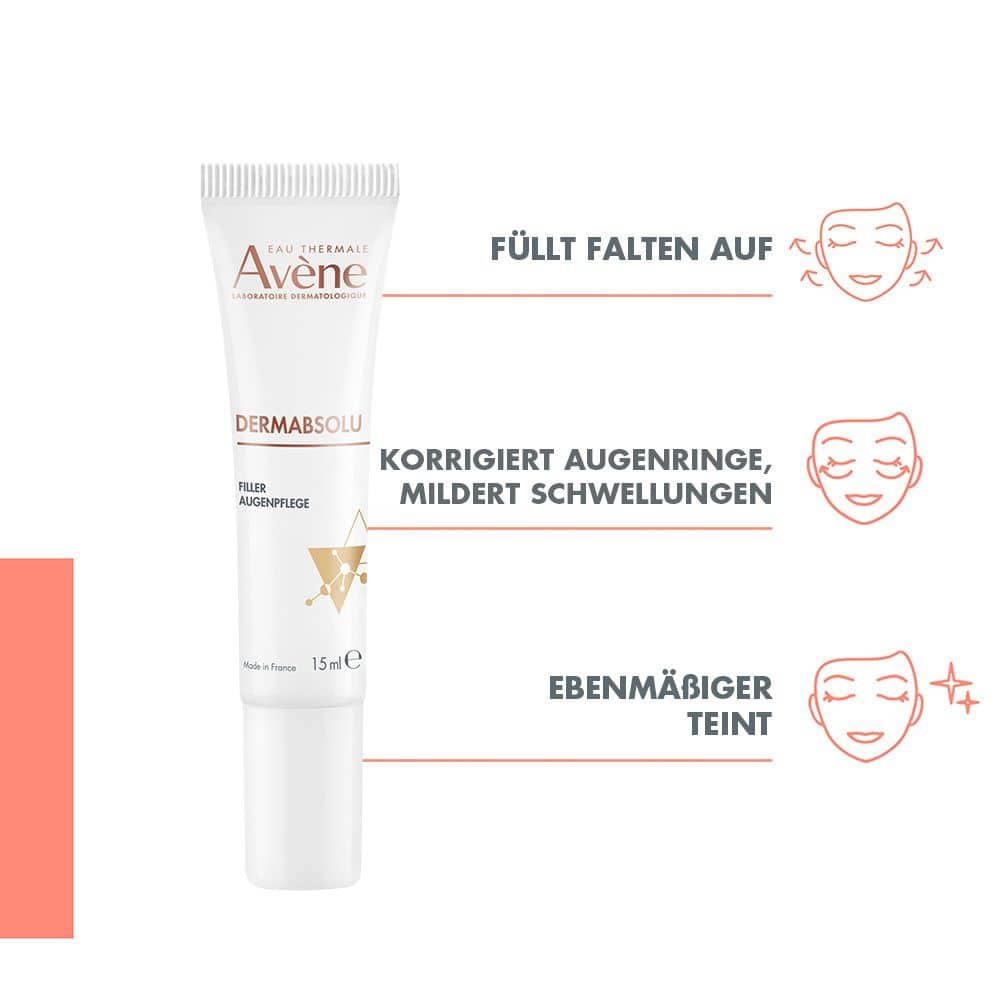 Avène DERMABSOLU FILLER AUGENPFLEGE 15 ml Augencreme