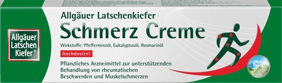 Allgäuer Latschenkiefer Schmerz Creme 100 g Creme