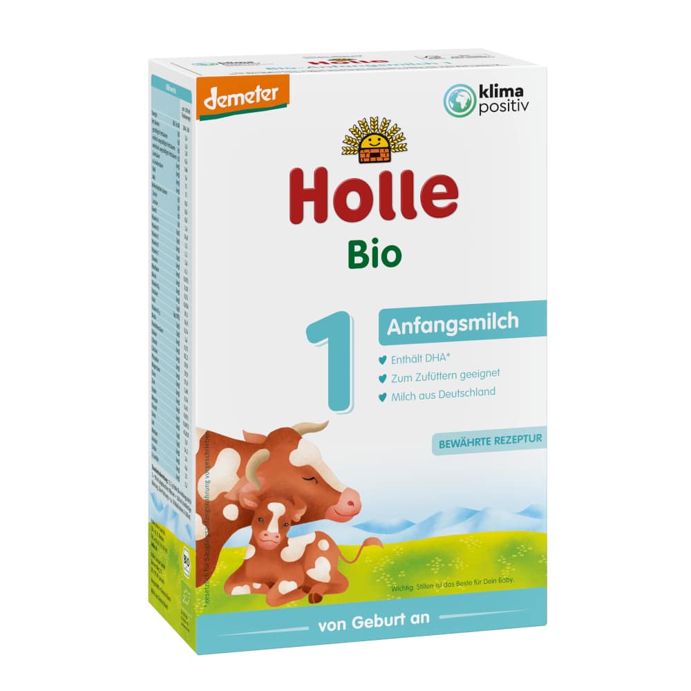 HOLLE Bio Säuglings Milchnahrung 1 400 g Pulver