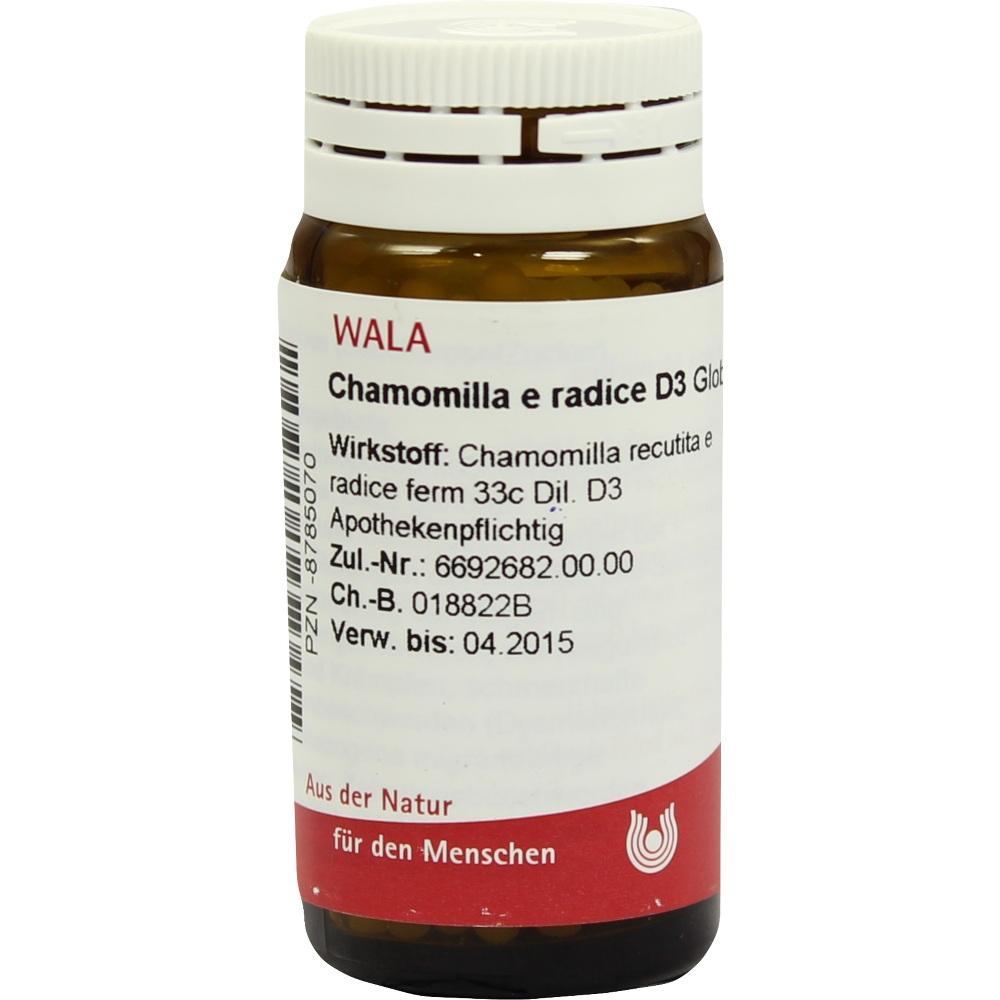 Chamomilla e radice D3 Globuli 20 g Globuli