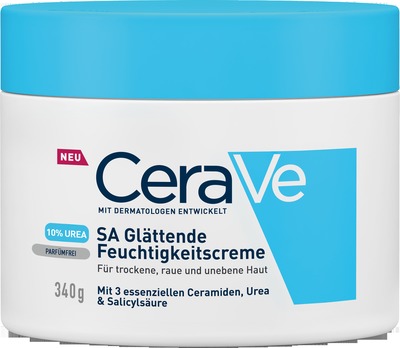 CeraVe SA Urea Glättende Feuchtigkeitscreme 340 g Creme