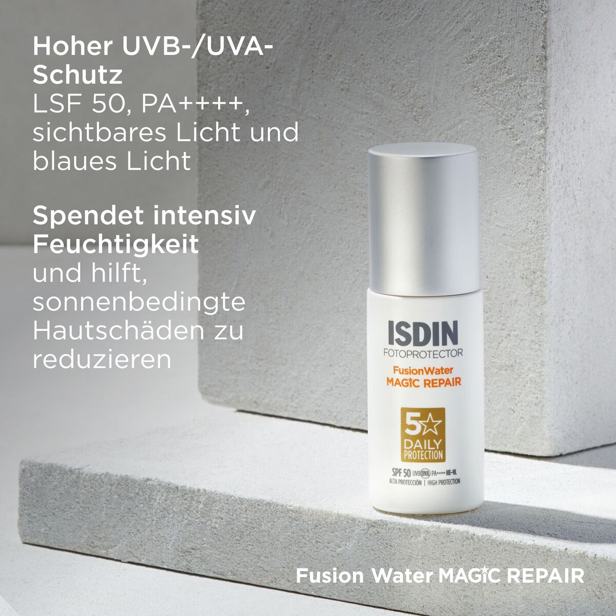 ISDIN FusionWater MAGIC Repair LSF 50 50 ml Creme
