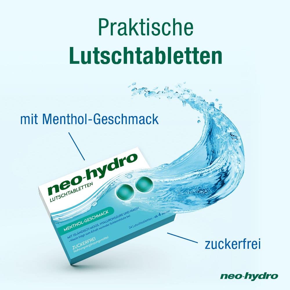 neo-hydro Lutschtabletten 24 St Lutschtabletten