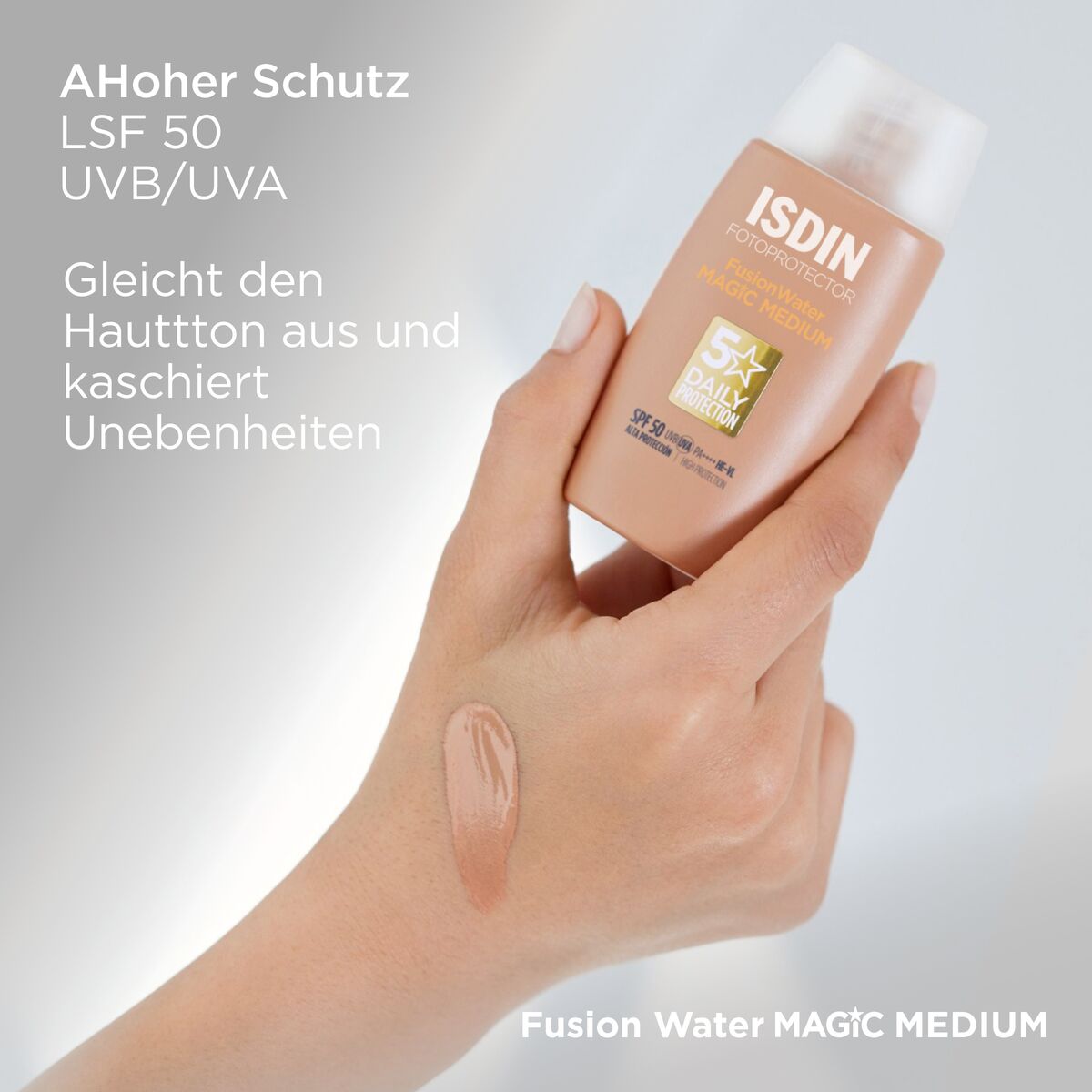 ISDIN FusionWater MAGIC MEDIUM LSF 50 50 ml Creme