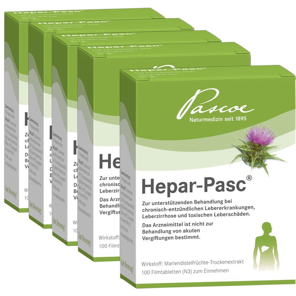 Hepar-Pasc 5X100 St Filmtabletten