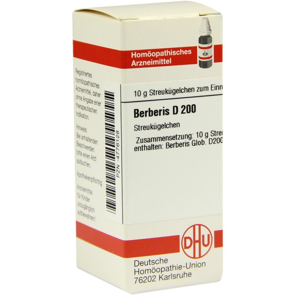 BERBERIS D 200 Globuli 10 g Globuli