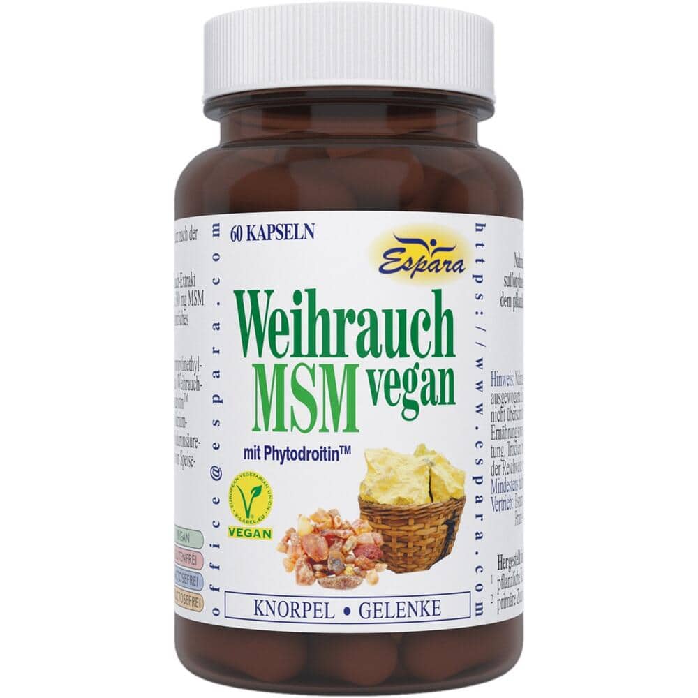 Espara Weihrauch MSM vegan 60 St Kapseln