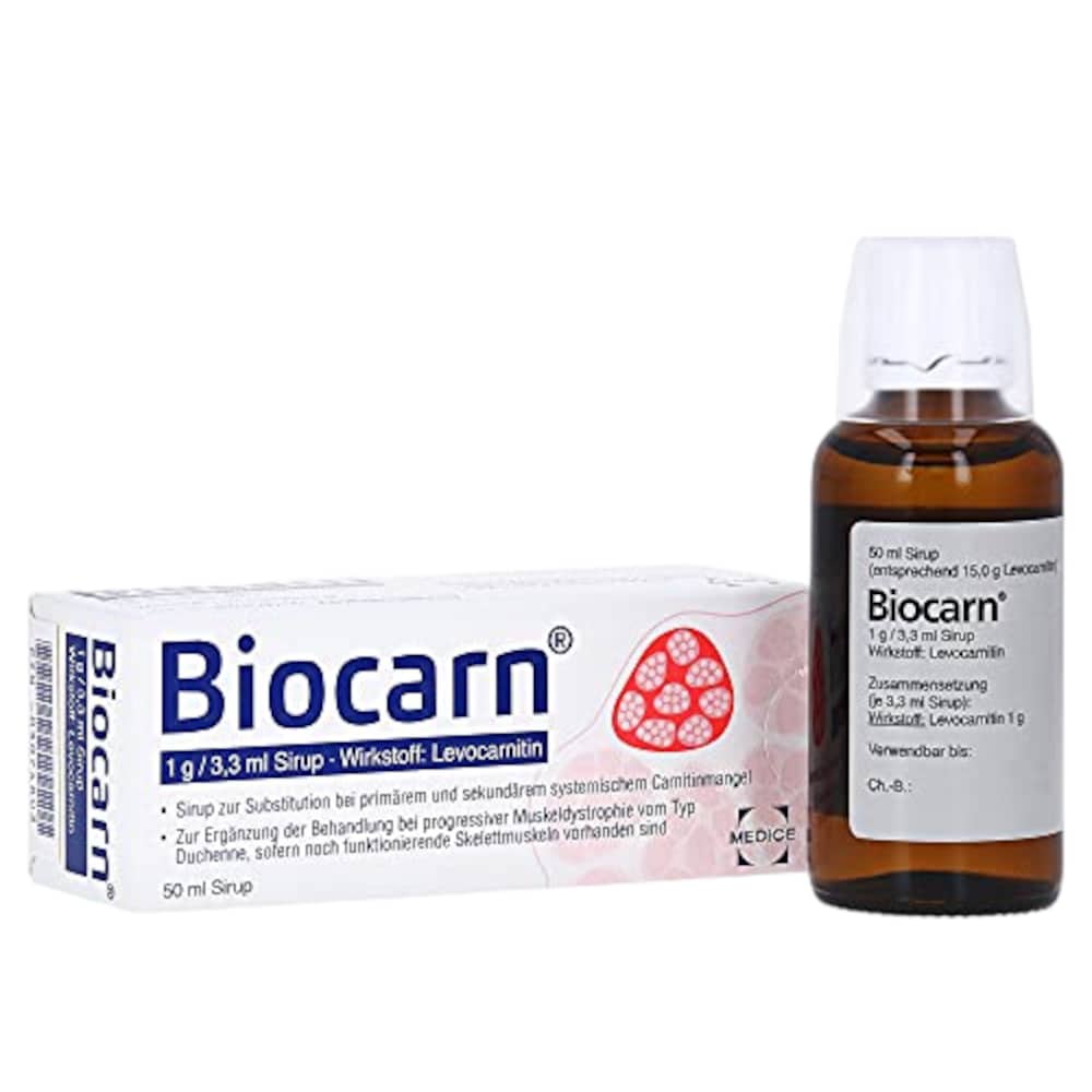 Biocarn Sirup bei Carnitinmangel  50 ml Sirup