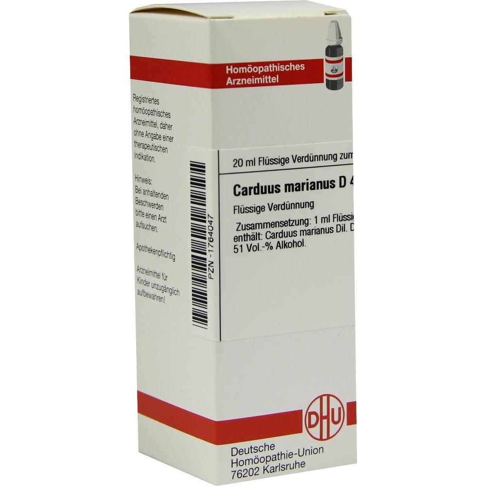 CARDUUS MARIANUS D 4 Dilution 20 ml Dilution
