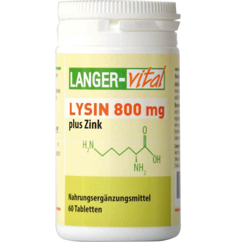 LYSIN 800mg plus Zink 60 St Tabletten
