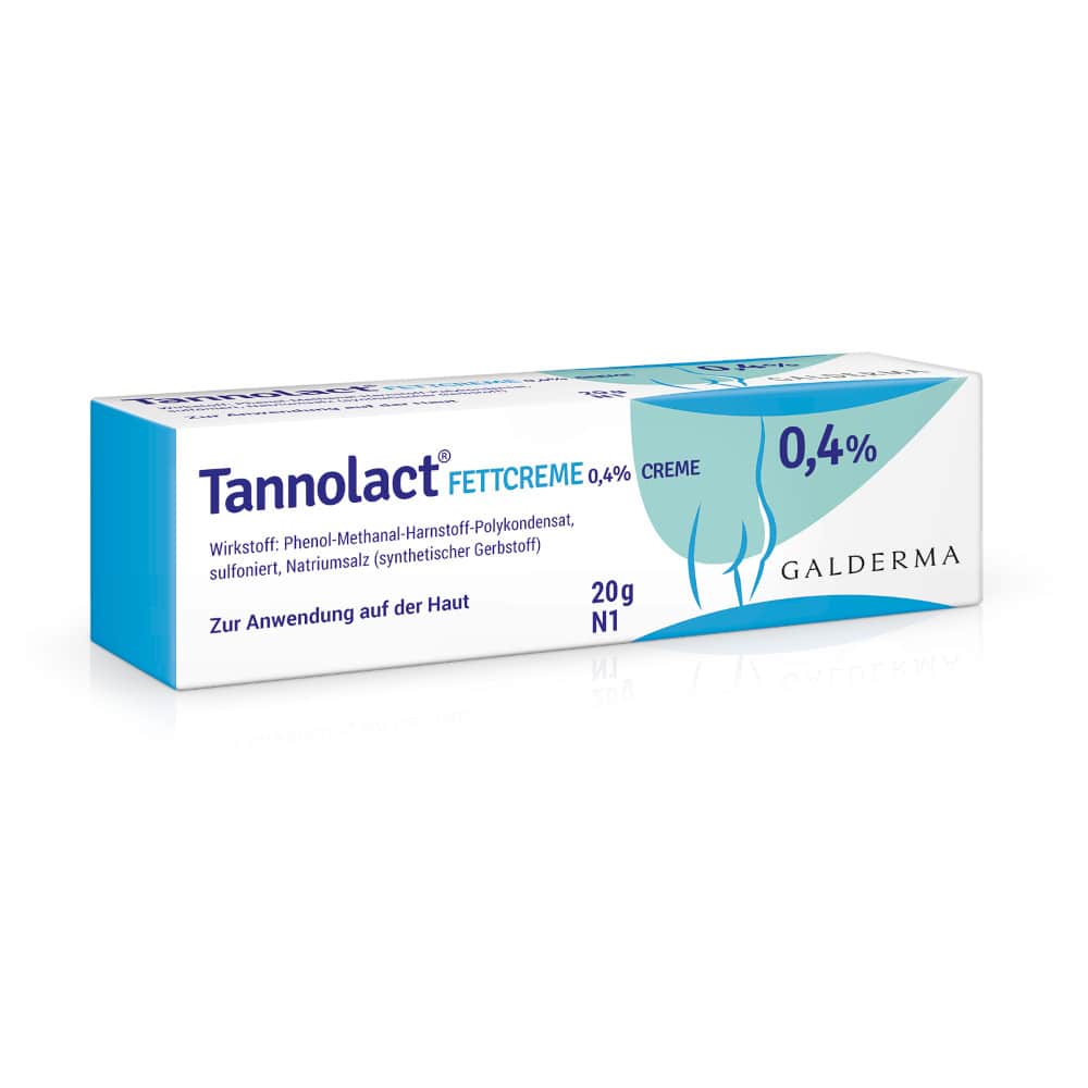 Tannolact Fettcreme 0,4% 20 g Creme