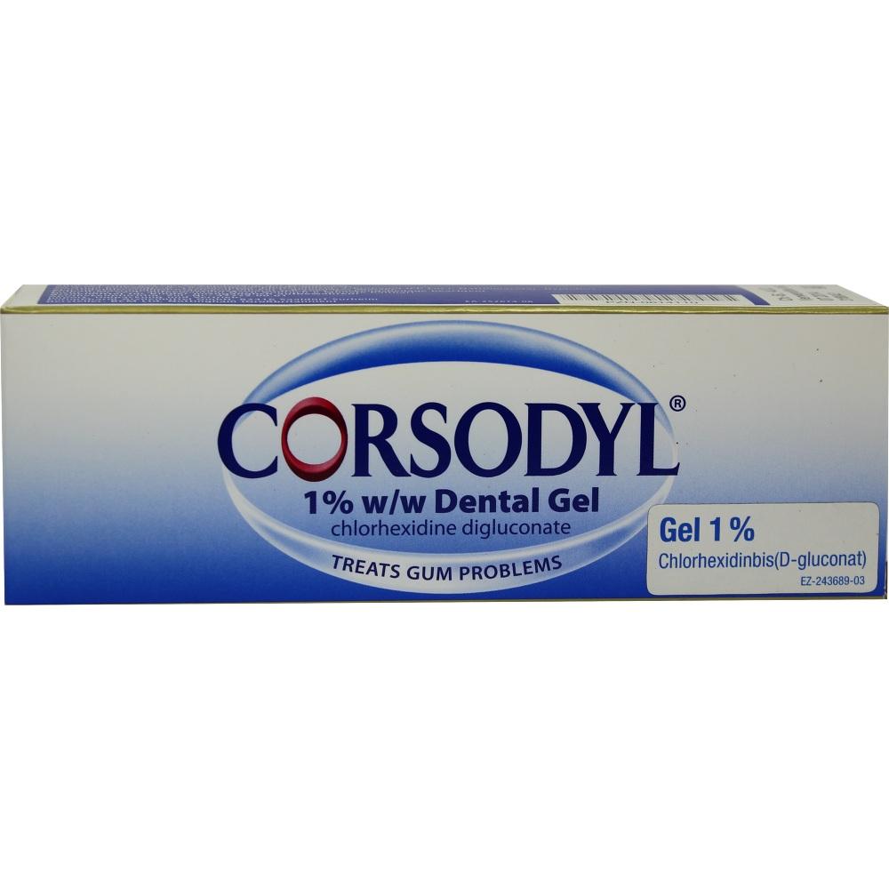 Corsodyl 1% 50 g Gel