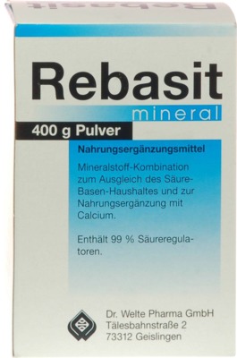 REBASIT Mineral Pulver 400 g Pulver