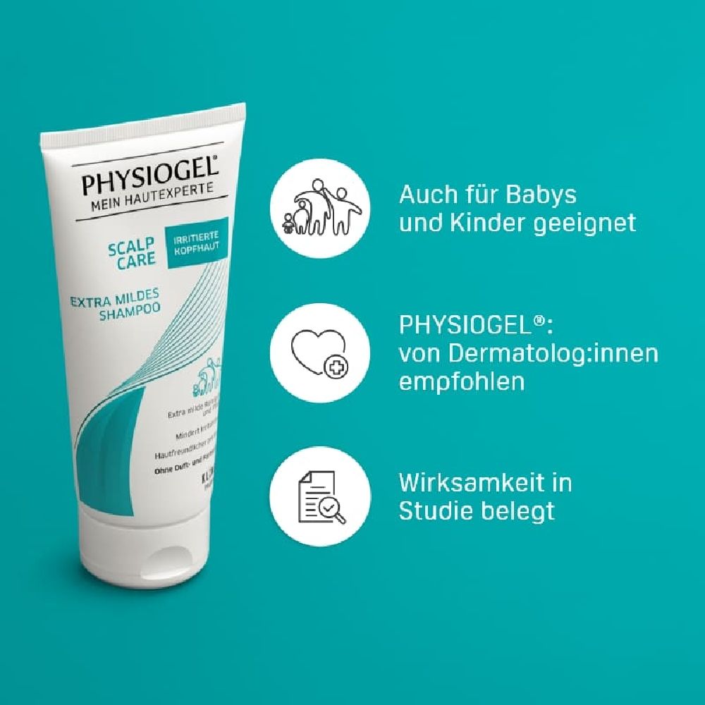 PHYSIOGEL SCALP CARE EXTRA MILDES SHAMPOO 200 ml Shampoo