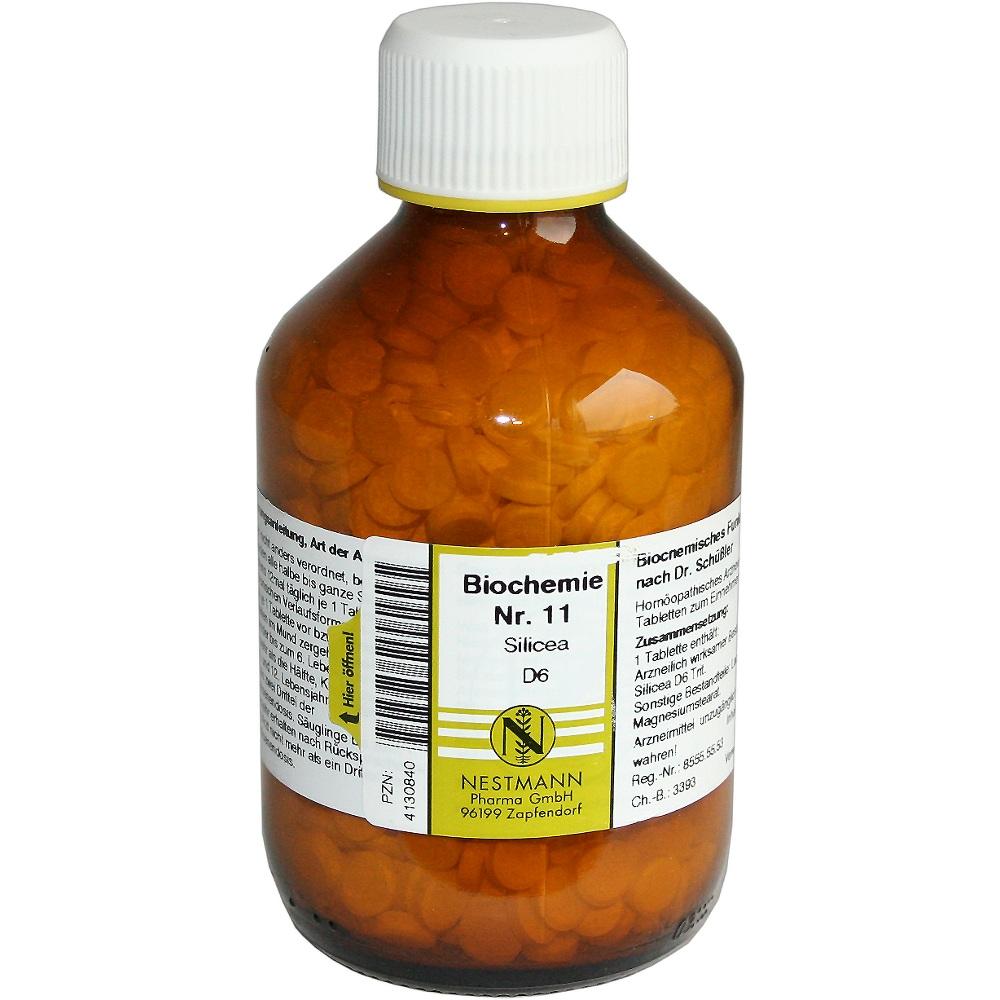 BIOCHEMIE 11 Silicea D 6 Tabletten 1000 St Tabletten