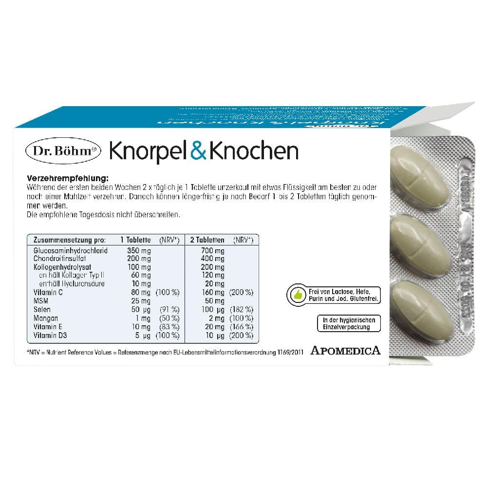 Dr. Böhm Knorpel & Knochen 120 St Tabletten