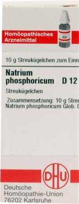 NATRIUM PHOSPHORICUM D 12 Globuli 10 g Globuli