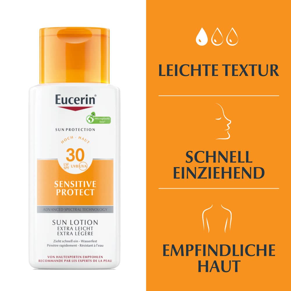 Eucerin SUN LOTION SENSITIVE PROTECT LSF 30 150 ml Lotion