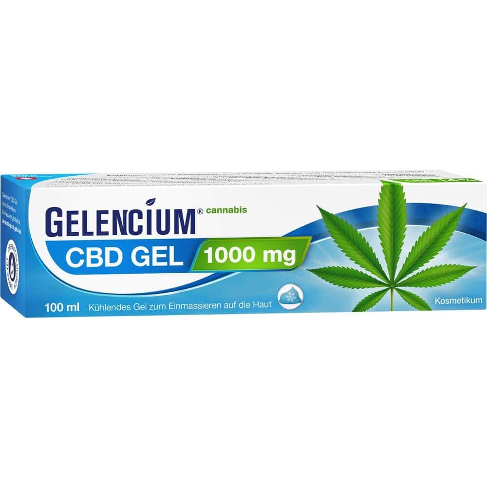 GELENCIUM cannabis CBD GEL 1000 mg 100 ml Gel