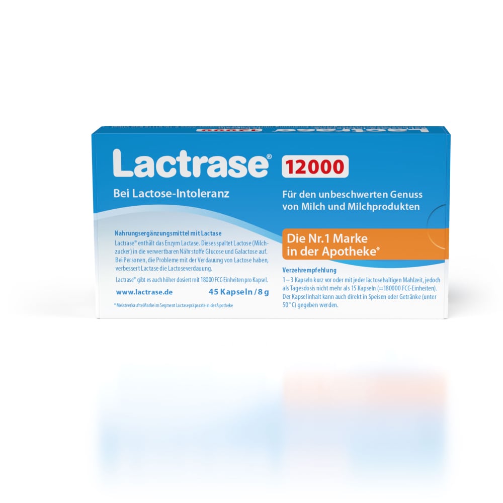 Lactrase 12.000 FCC 45 St Kapseln