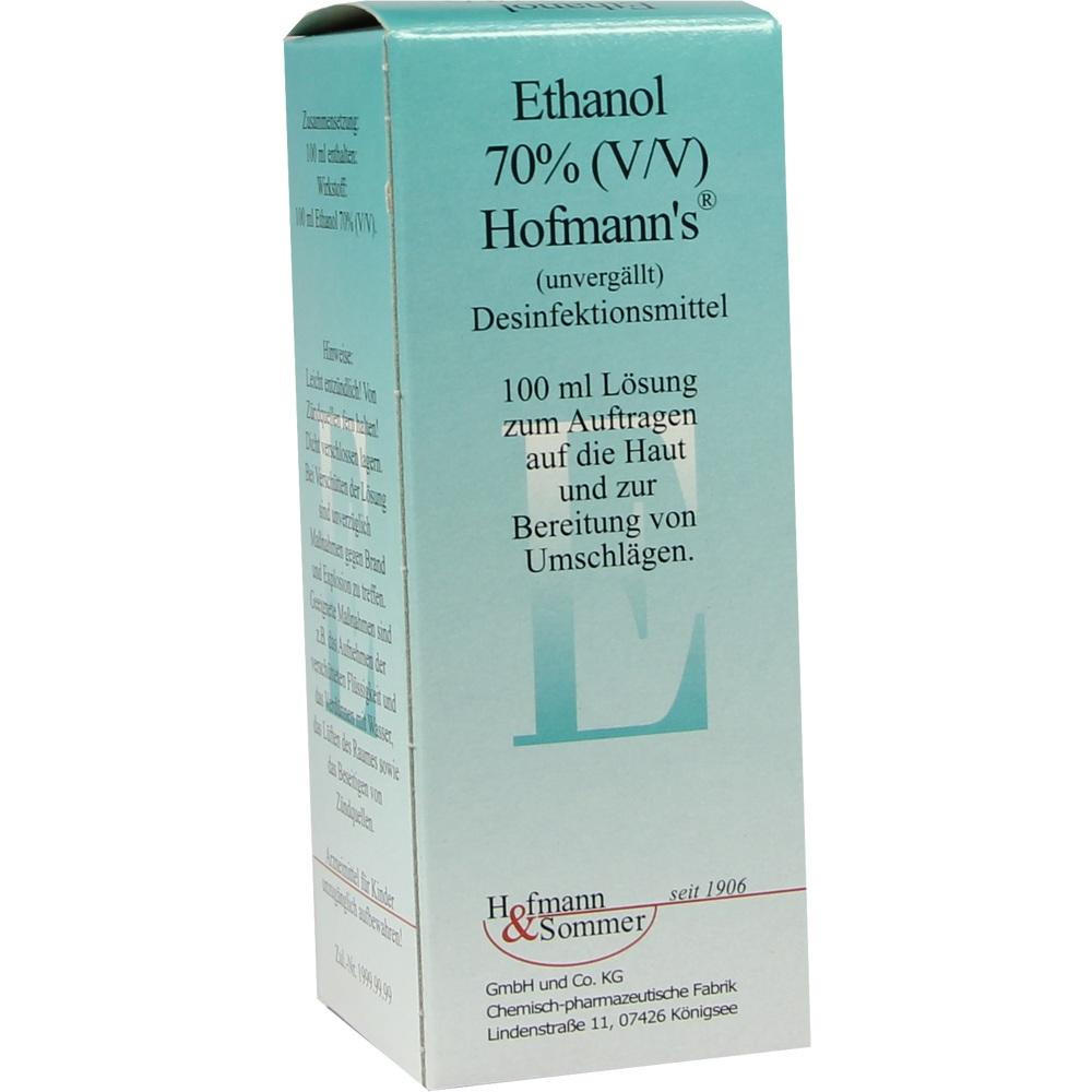 Ethanol 70% (V/V) Hofmann's Desinfektionsmittel 100 ml Lösung