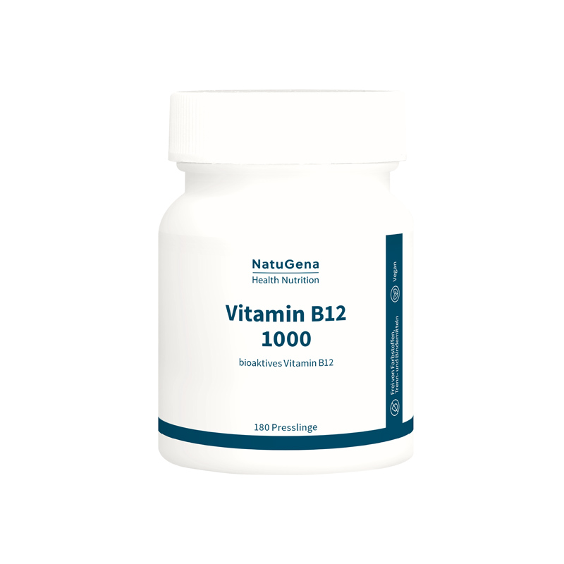 NatuGena Vitamin B12 1000 180 St Presslinge