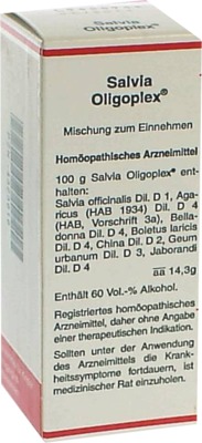 SALVIA OLIGOPLEX Liquidum 50 ml Liquidum