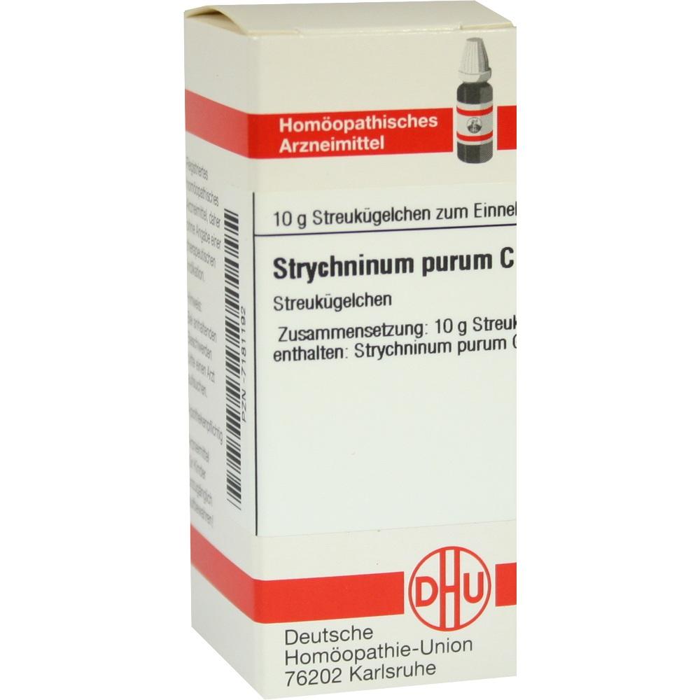STRYCHNINUM PURUM C 30 Globuli 10 g Globuli