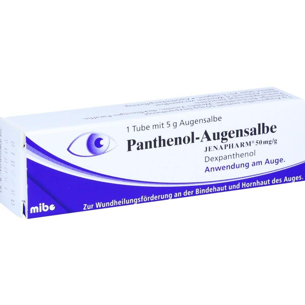 Panthenol-Augensalbe JENAPHARM 5 g Augensalbe