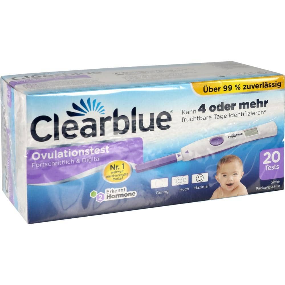 Clearblue Ovulationstest Fortschrittlich & Digital 20 St Test