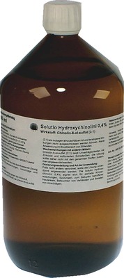 SOLUTIO HYDROXYCHIN. 0,4% 1000 ml Lösung