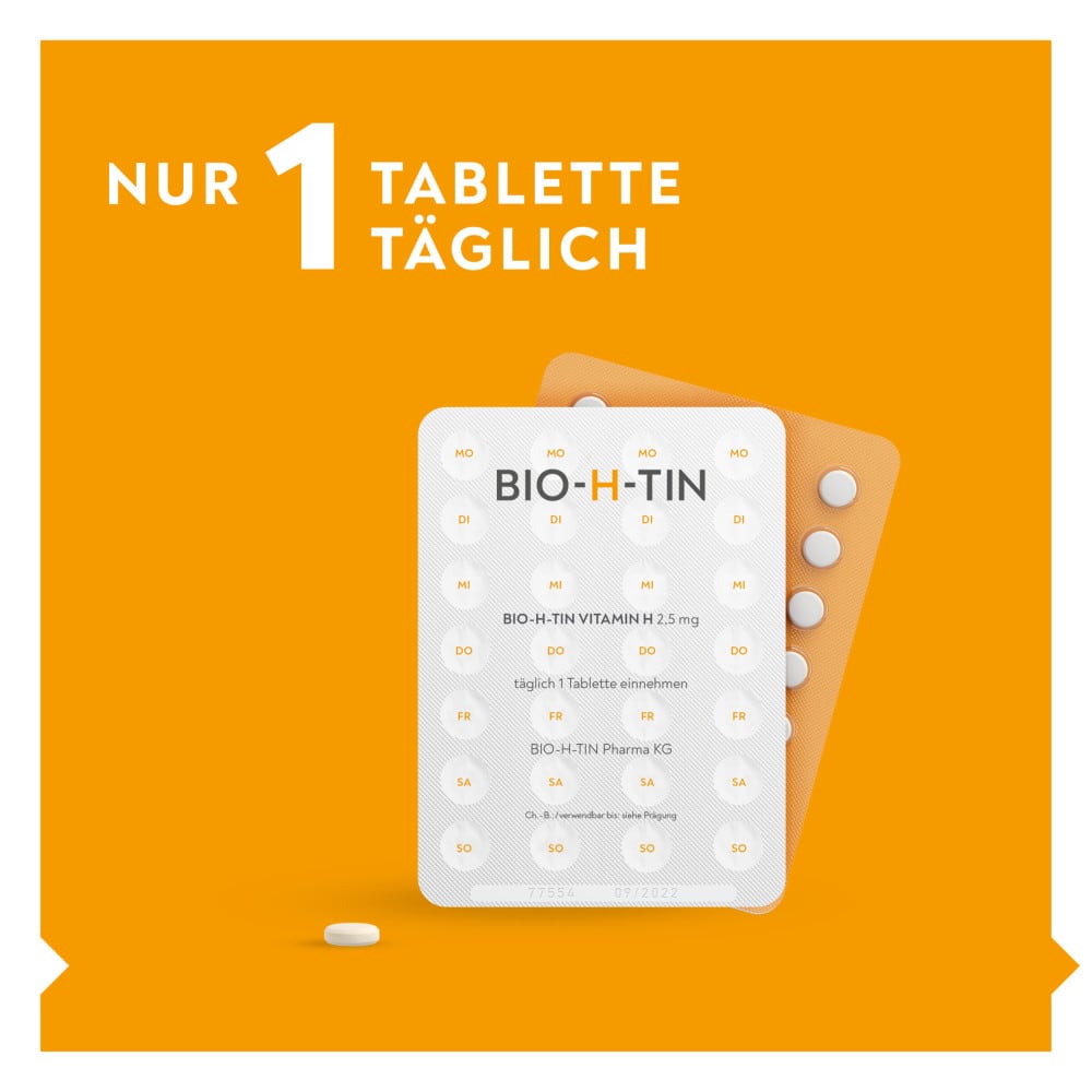 BIO-H-TIN Vitamin H 2,5 mg 28 St Tabletten
