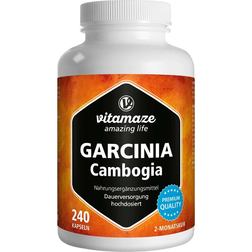 vitamaze GARCINIA CAMBOGIA + Cholin  240 St Kapseln