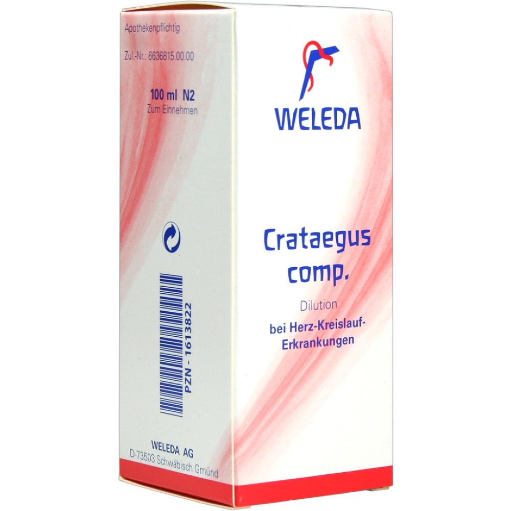 WELEDA Crataegus COMP. Dilution 100 ml Dilution
