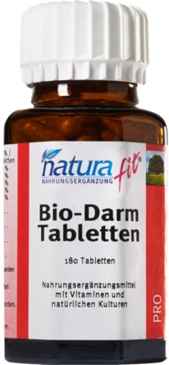 naturafit Bio-Darm Tabletten 180 St Tabletten
