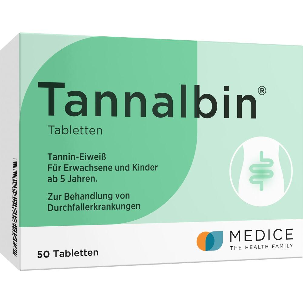 Tannalbin bei Durchfallerkrankungen 50 St Tabletten