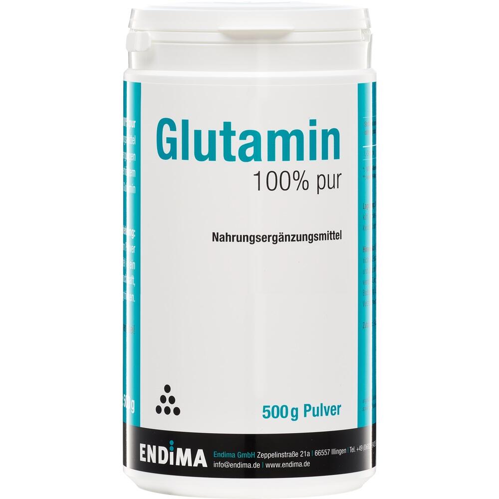 GLUTAMIN 100% Pur Pulver 500 g Pulver