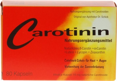 Carotinin Kapseln 80 St Kapseln