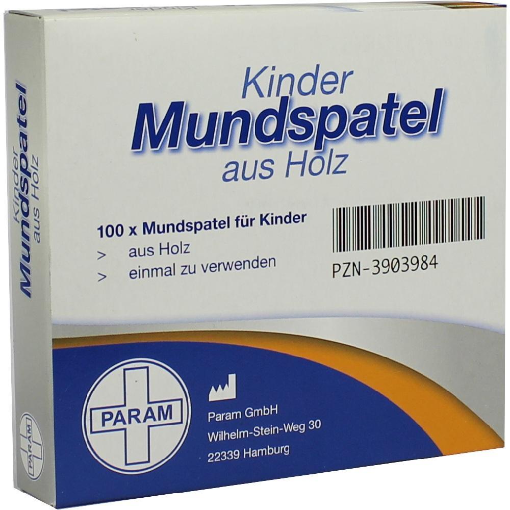 MUNDSPATEL Holz für Kinder 100 St